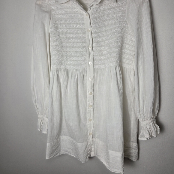 Anthropologie Vicki Smocked Tunic - Picture 11 of 13